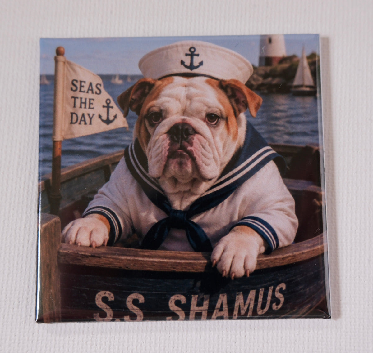 Surprise Pet Magnets: Custom Funny Dog Photos (4 pack)